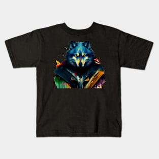 wolf warrios Kids T-Shirt